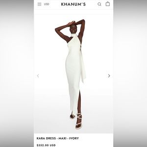 Khanums white dress